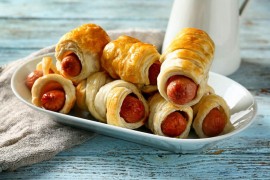 Recept za rol viršlice sa senfom i kačkavaljem