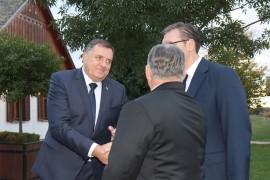 Dodik razgovarao o saradnji sa Vučićem i Orbanom