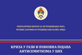 Centar: "Rast antisemitskog djelovanja u dijelovima BiH naseljenim ...