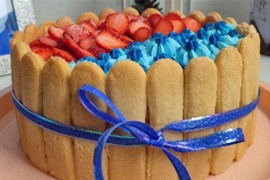 Torta sa jagodama i piškotama (VIDEO)