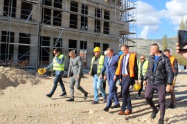 Dodik obišao radove u Trebinju: Ovo će biti regionalna bolnica