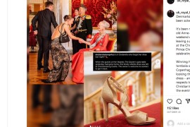 Tinejdžerka skrenula pažnju dvora "zaboravivši" sandalu nakon bala ...