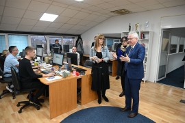 Majkl Marfi posjetio "Nezavisne novine"