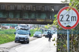 Kombi ponovo udario u nadvožnjak u Banjaluci (FOTO, VIDEO)