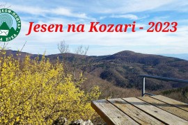 Jednodnevna planinarska akcija "Jesen na Kozari 2023"