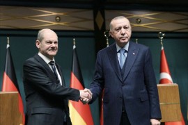 Erdogan i Šolc danas u Berlinu