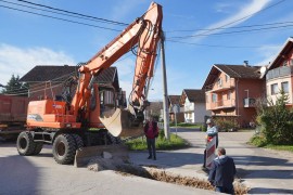 Nastavljena izgradnja glavne saobraćajnice u naselju Kuljani