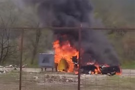 Još jedan kontejner gorio u Banjaluci (VIDEO)