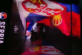 Đoković i srpski tim uz posebnu pjesmu izašli na Dejvis kup (VIDEO)