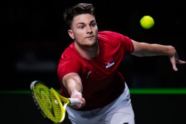Srbija povela protiv Velike Britanije: Kecmanović bolji od Drejpera