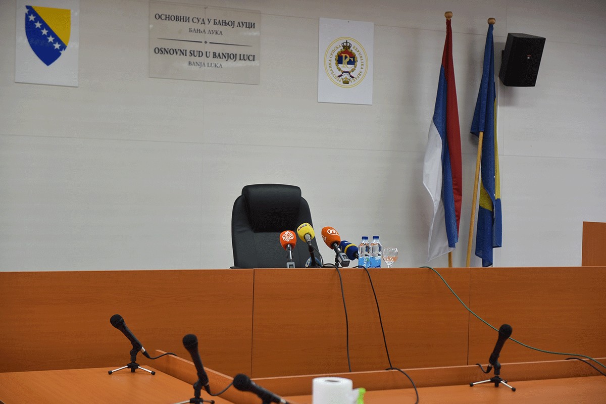 Pravosuđe u Srpskoj staje na sat vremena