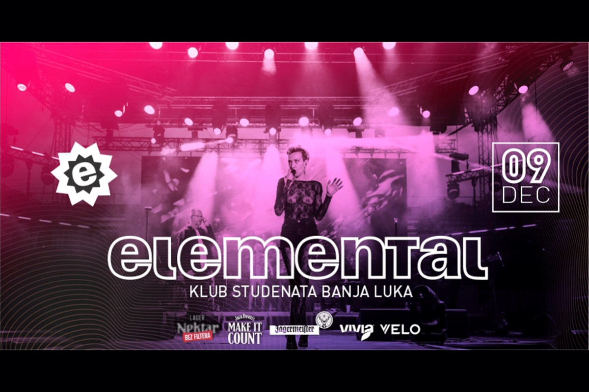"Elemental" 9. decembra u Klubu studenata Banjaluka