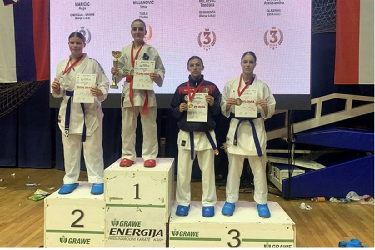 Za karatiste Glasinca pet medalja u Banjaluci