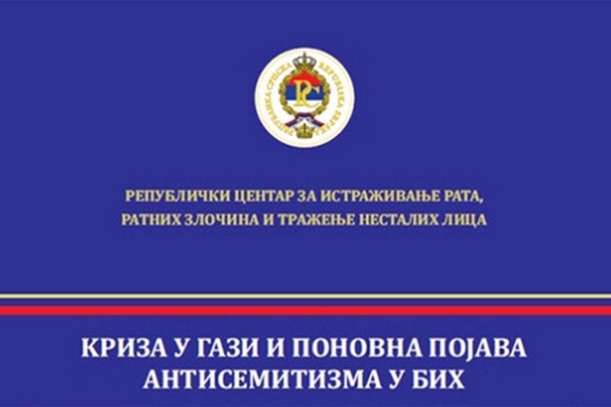 Centar: "Rast antisemitskog djelovanja u dijelovima BiH naseljenim muslimanima"