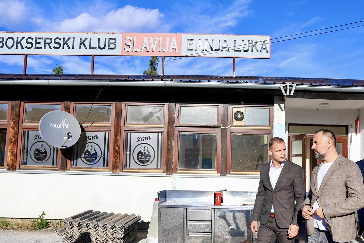 Stanivuković: Bokserski klub "Slavija" dobija prostorije kakve zaslužuje