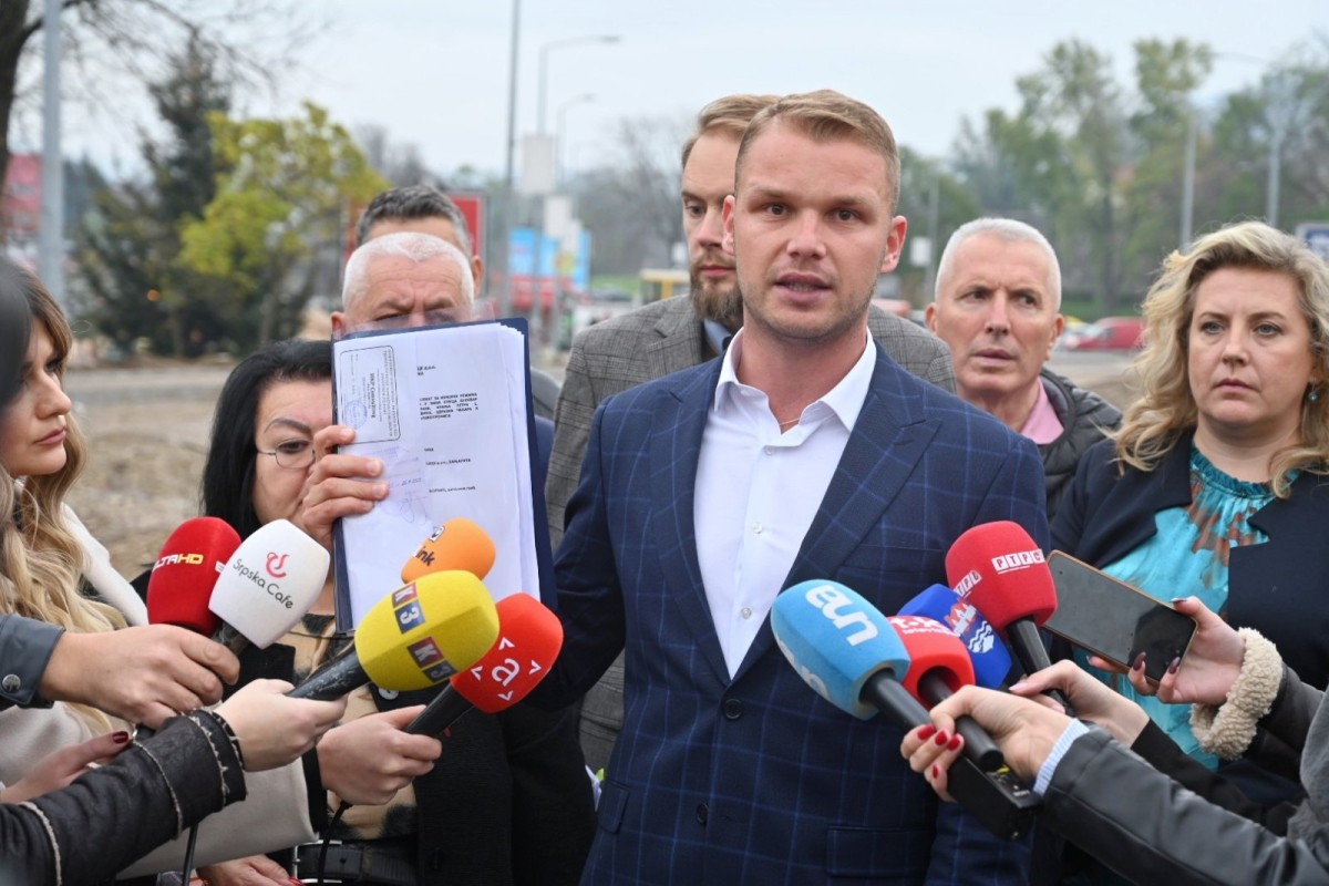 Stanivuković: Tražiću da skinu crvene trake na kružnom toku kod "Ekvatora" (VIDEO)