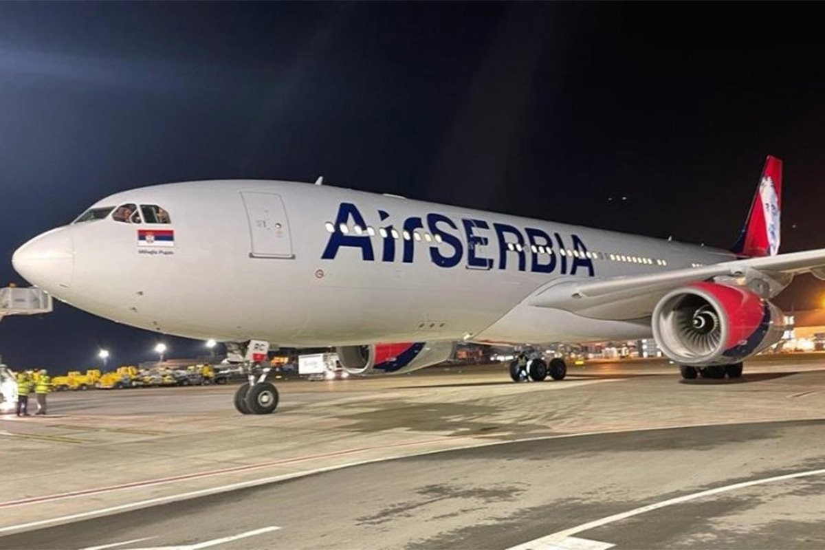 Er Srbija od danas leti do Porta