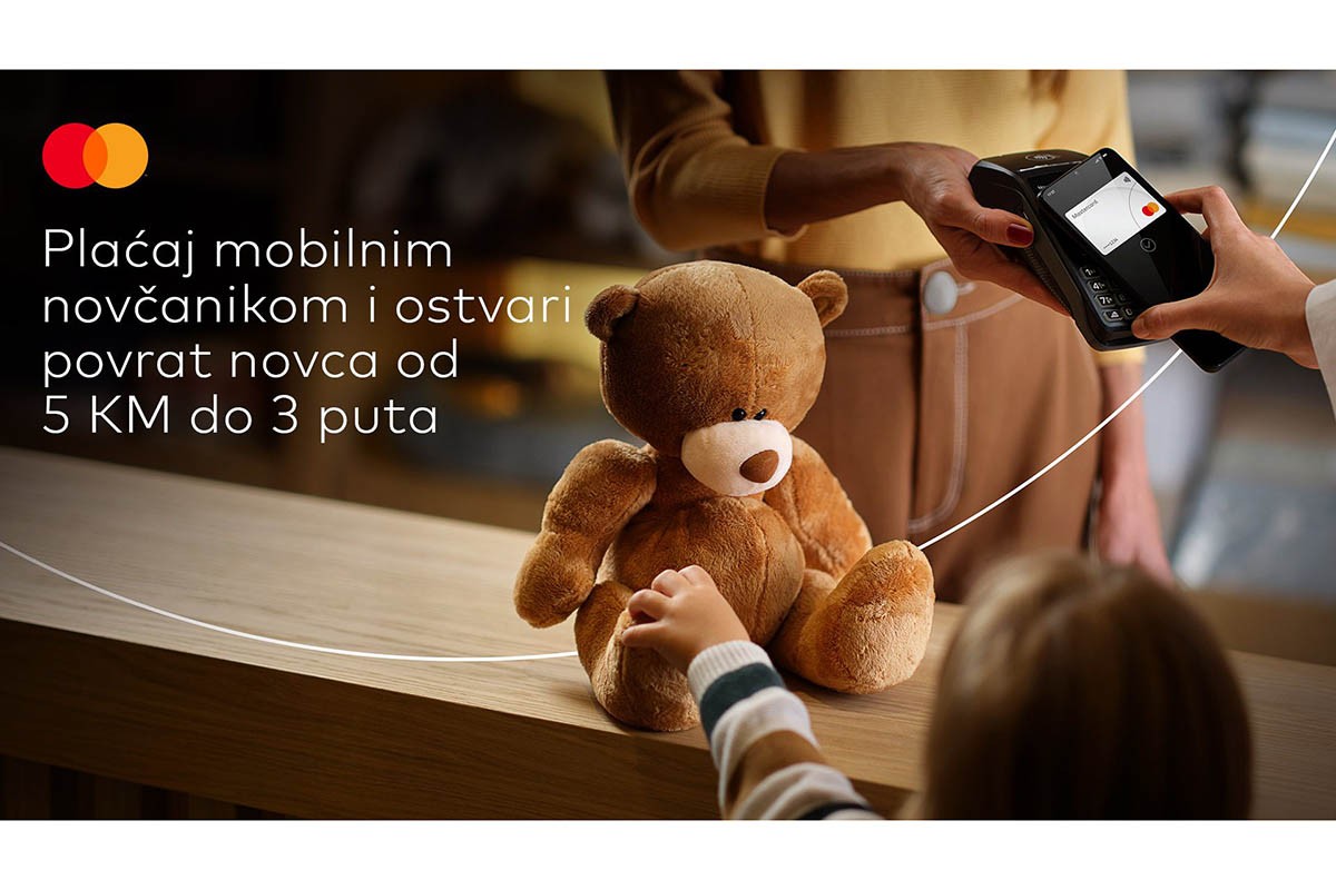 Mobilni novčanik sa Mastercard karticom vraća vam novac