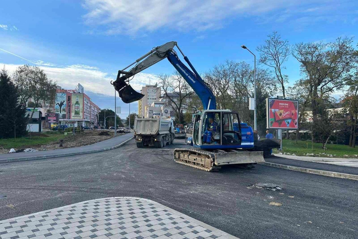 Novi kružni tok kod "Ekvatora" u Banjaluci od sutra u upotrebi