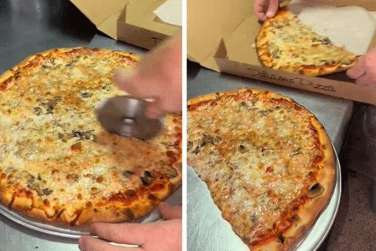 Kako ukrasti komad pizze, a da mušterija ne primijeti (VIDEO)