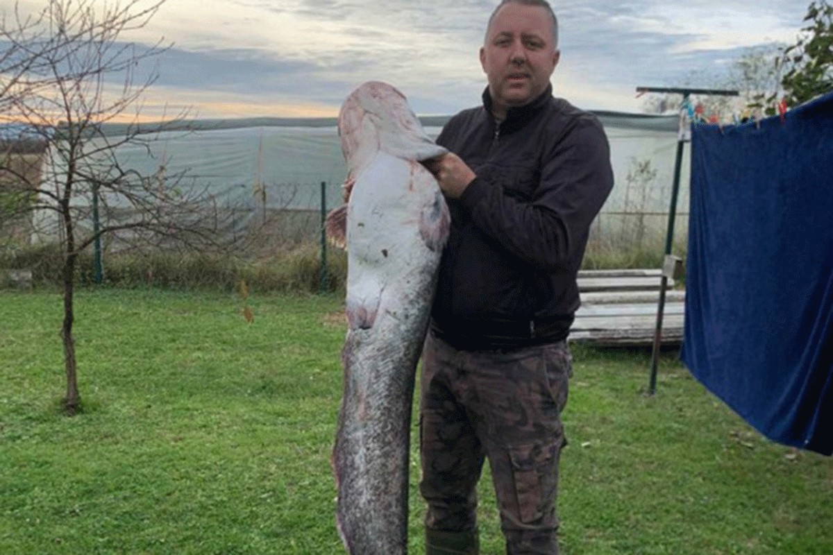 Konobar iz Gradiške ulovio soma od 25 kilograma