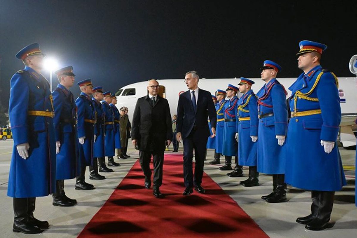 Stoltenberg doputovao u Beograd