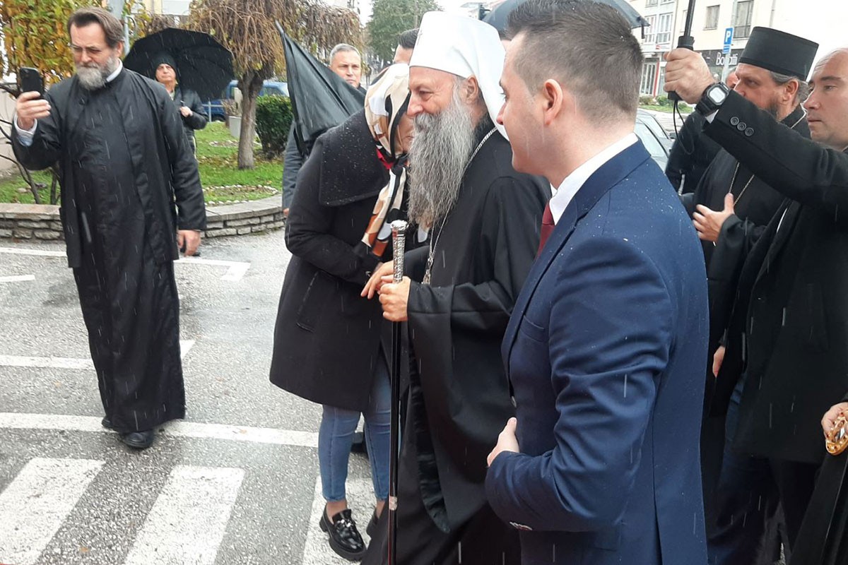 Patrijarh Porfirije stigao u Foču