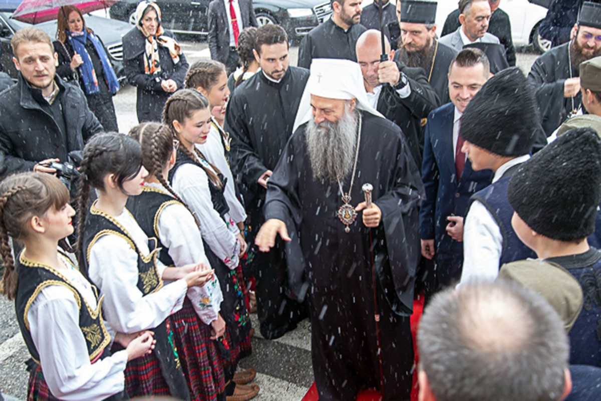 Patrijarh Porfirije: Dolasci u ove krajeve su poseban blagoslov (VIDEO)
