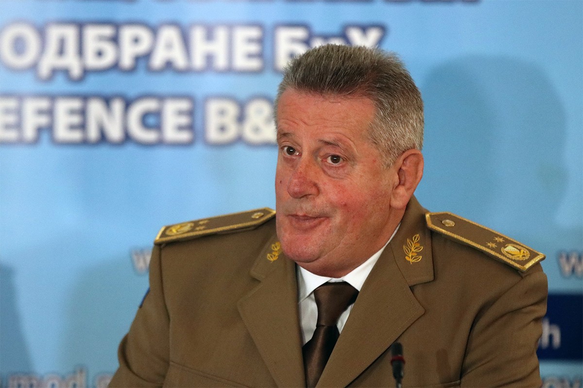 Gojko Knežević na čelu Zajedničkog štaba OS BiH