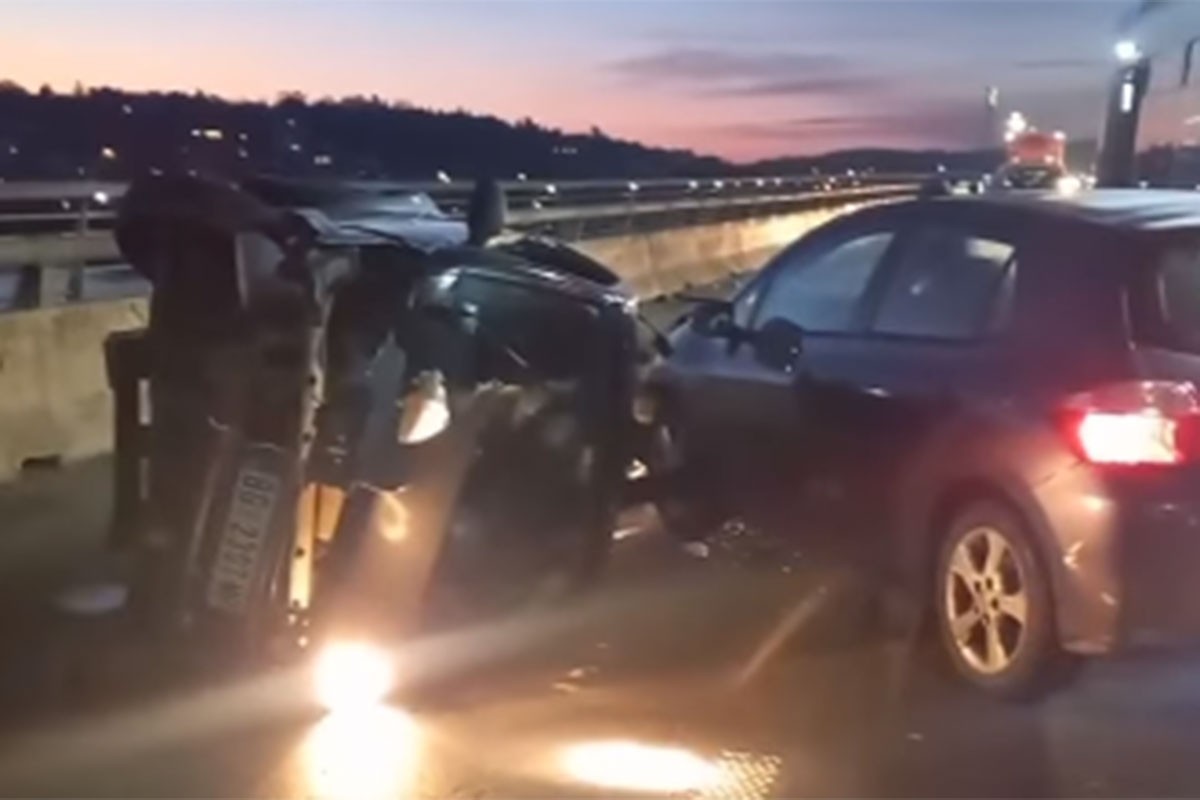 Dvije saobraćajke na Adi, četvoro u bolnici (VIDEO)