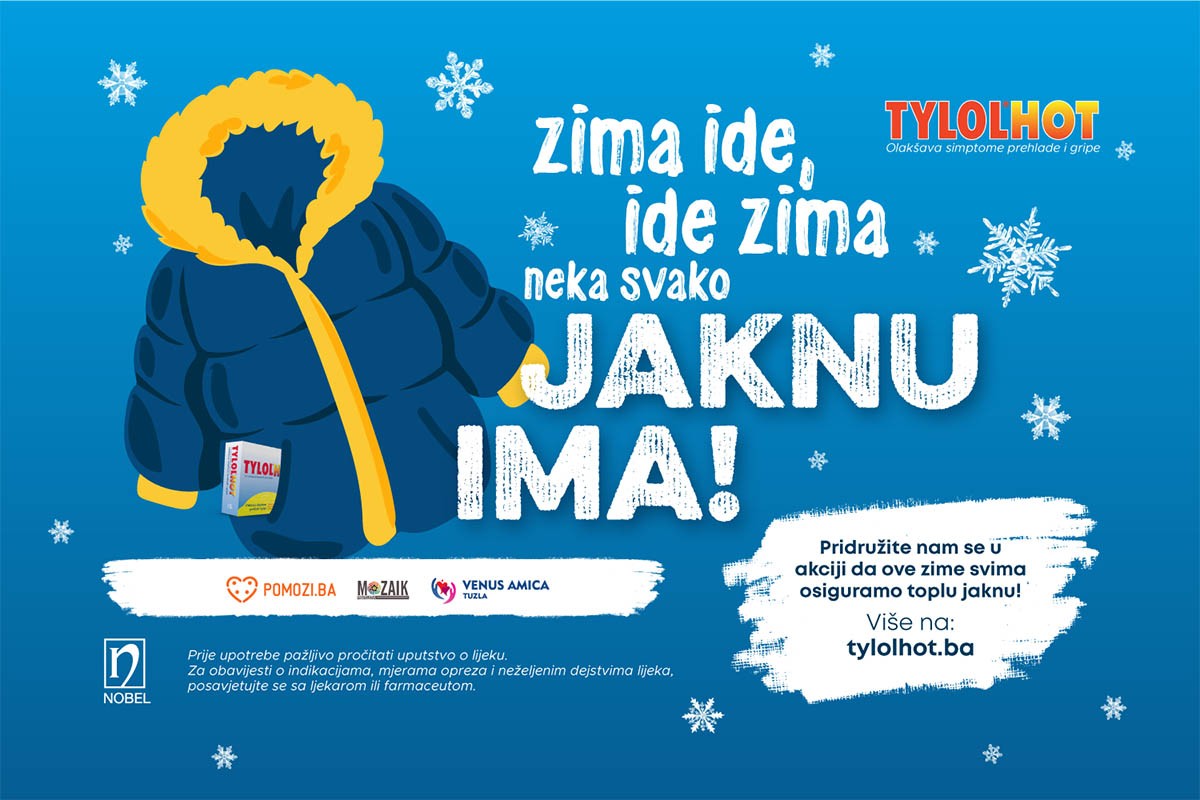 Zima ide, ide zima, neka svako jaknu ima