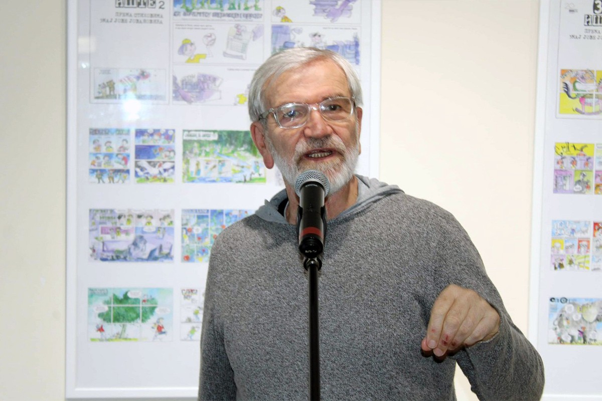 Izložba Zdravka Mićanovića povodom 20 godina rada na stripu