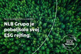 NLB Grupa: Poboljšanje ESG ocjene u odnosu na prošlogodišnju za ...