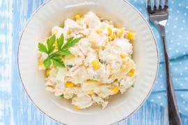 Posna salata sa kukuruzom