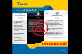 Pošte upozoravaju: Lažne poruke imaju za cilj krađu novca i podataka