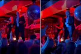 Luda zabava HDZ-ovca: Rasplesao se na šanku (VIDEO)
