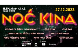 Noć kina 27. decembra u Sarajevu, besplatan ulaz u bioskope