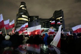 Sječa u državnim medijima u Poljskoj