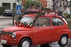 Od krntije napravili novogodišnju atrakciju
