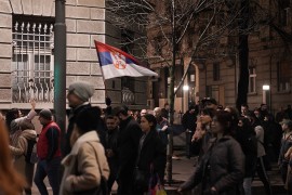 Deveti protest koalicije "Srbija protiv nasilja", saobraćaj blokiran