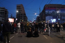 Protest koalicije "Srbija protiv nasilja" završen ispred Palate pravde ...