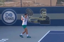 Đoković trenirao "ispred Federera i Nadala" (VIDEO)