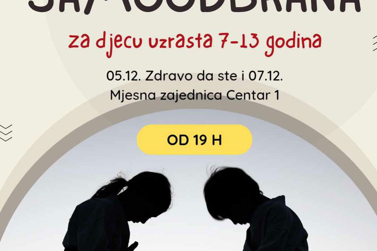 Besplatni časovi samoodbrane za djecu u Banjaluci