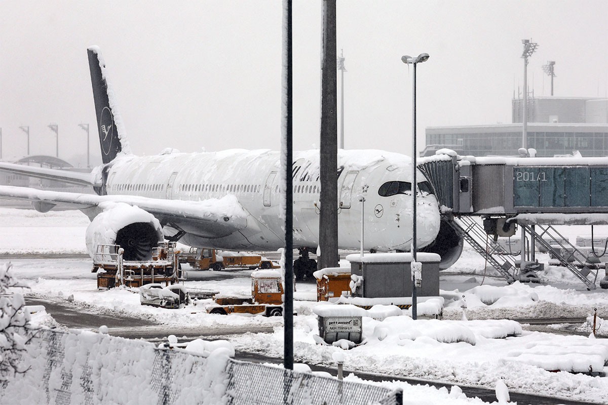 Aerodrom u Minhenu otvoren, ali je otkazano 560 letova
