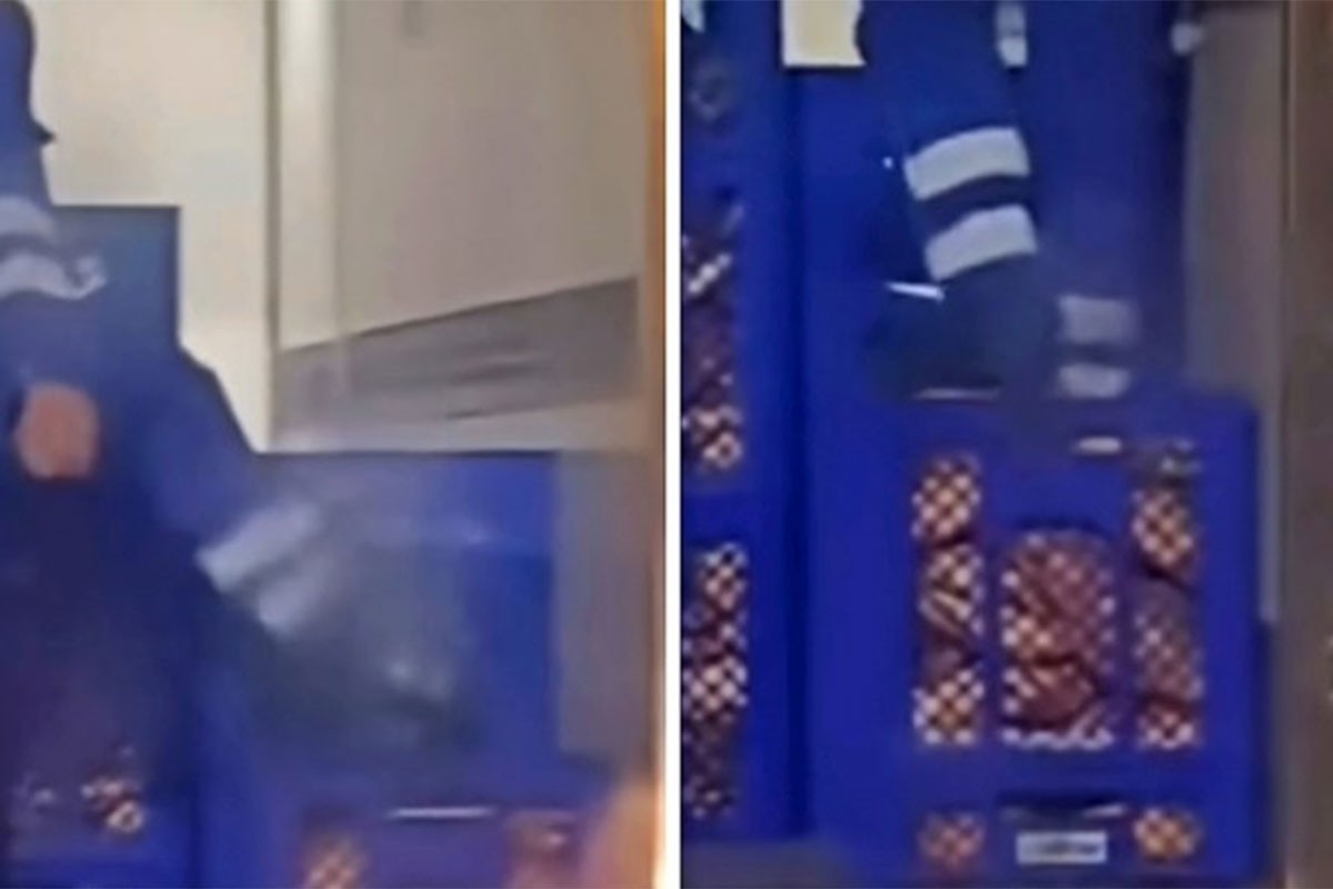 Radnik nogama gazi hljeb, oglasila se pekara (VIDEO)