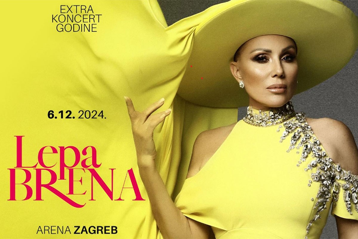 Lepa Brena u 24 časa skoro rasprodala Arenu Zagreb