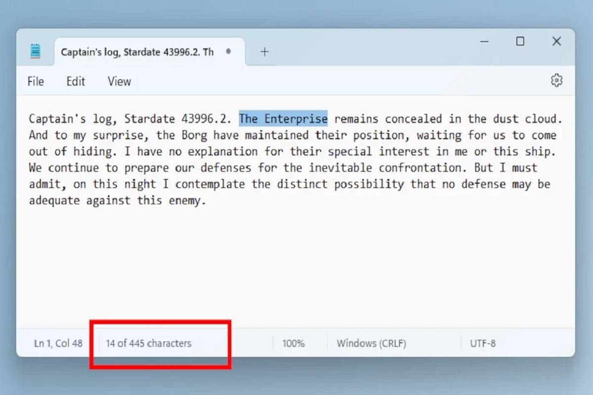Notepad na Windows 11 konačno dobija brojač karaktera