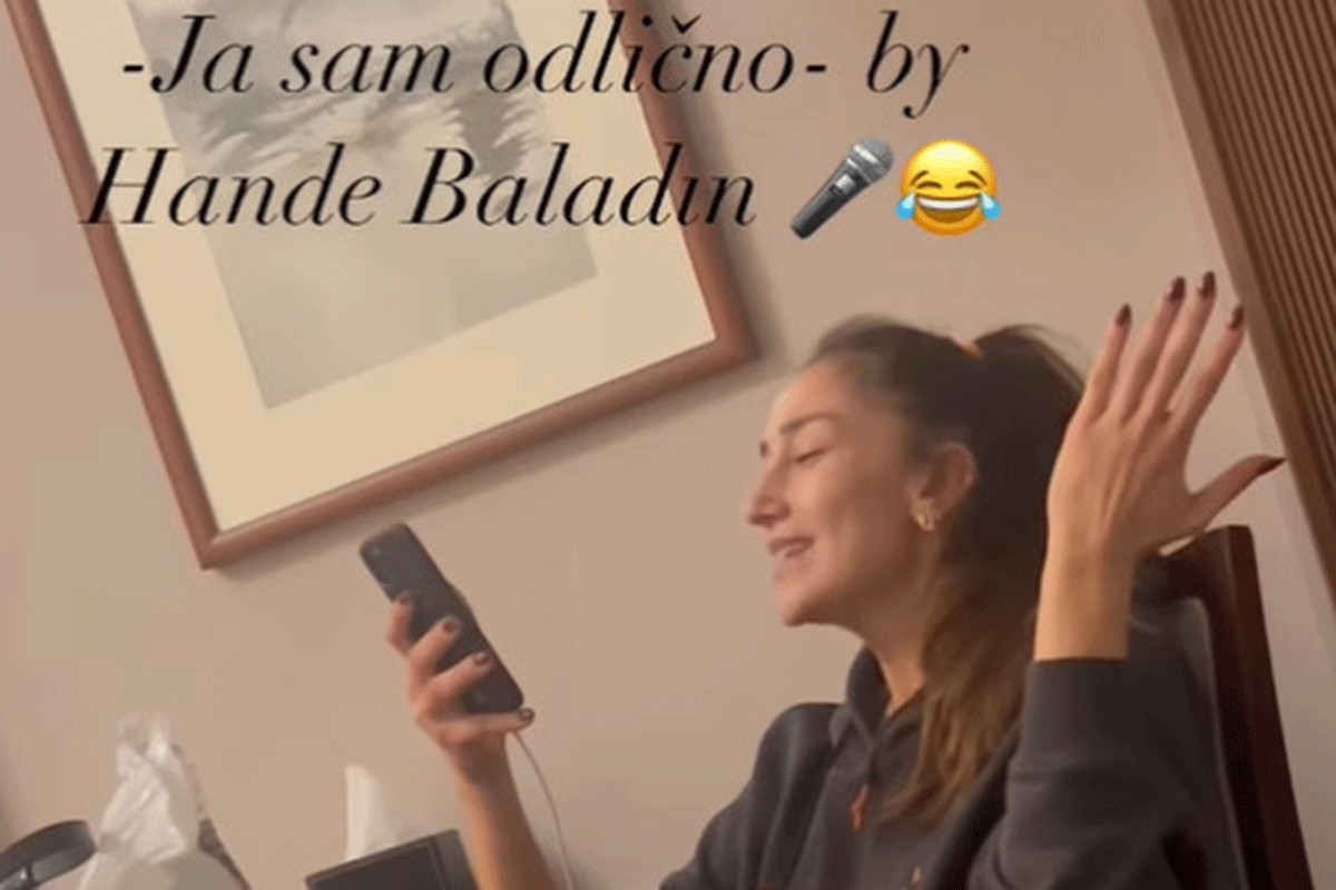 Turska odbojkaška zvijezda zapjevala Prijin hit