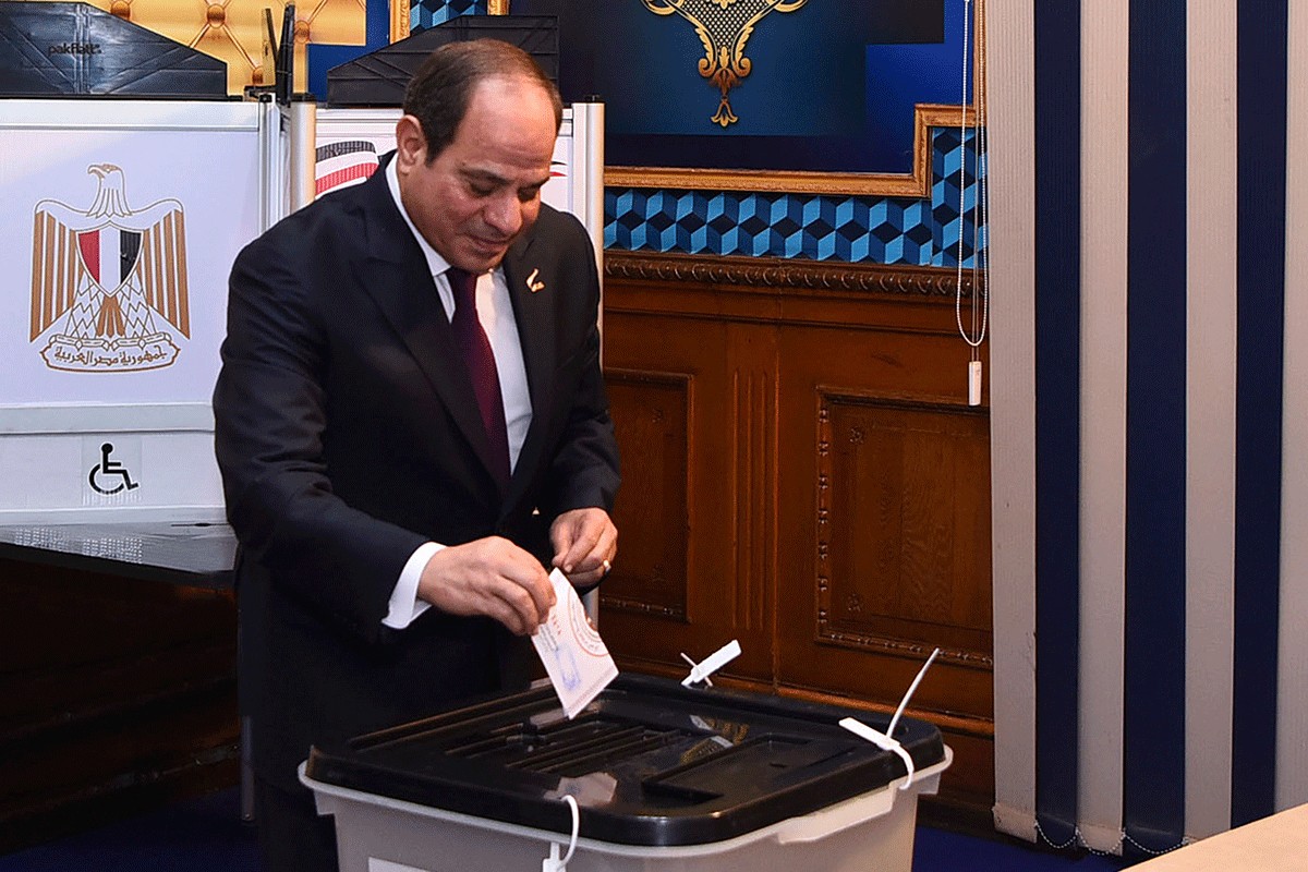 El Sisi treći put predsjednik Egipta