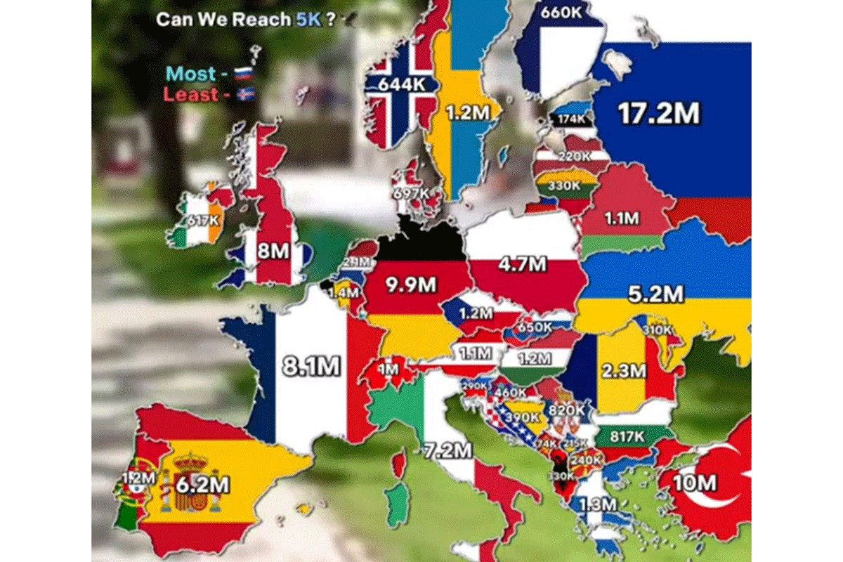 Objavljena mapa: Koliko ima gej populacije u BiH, Srbiji, ili u Hrvatskoj? (FOTO)